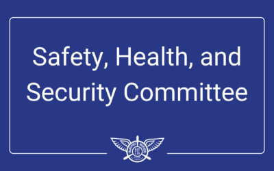 Notice: Safety, Health, and Security Appointments